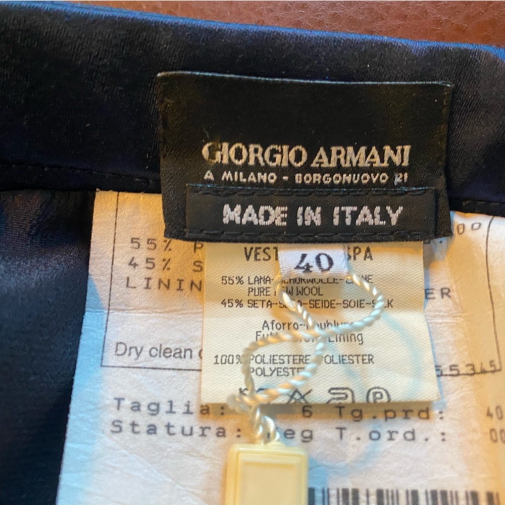 Armani silk skirt